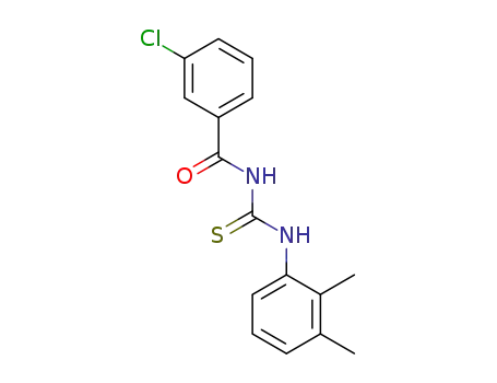 1-(3-chlorobenzoyl)-3-(2,3-dimethylphenyl)thiourea