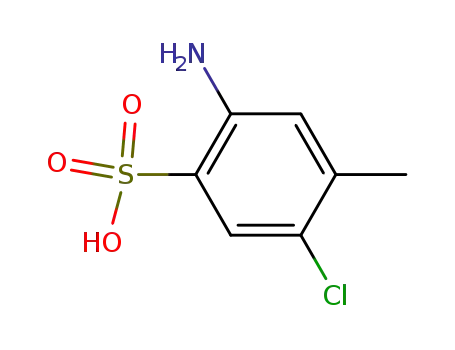 2-Amino-5-chloro-4-methylbenzenesulfonic acid CAS No.88-53-9