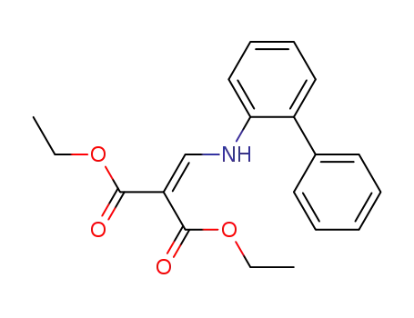 diethyl 2-((biphenyl-2-ylamino)methylene)malonate