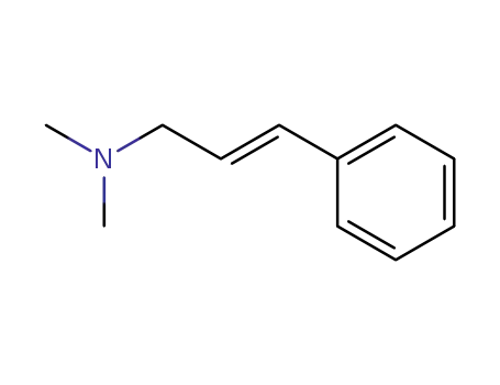 Molecular Structure of 42817-44-7 (2-Propen-1-amine, N,N-dimethyl-3-phenyl-, (E)-)