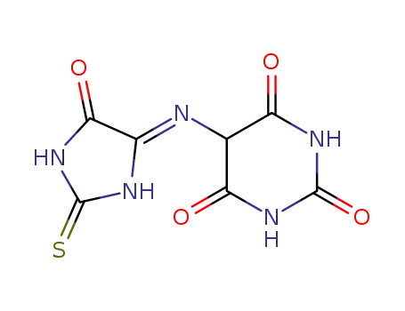 5-(5-oxo-2-thioxo-imidazolidin-4-ylidenamino)-barbituric acid