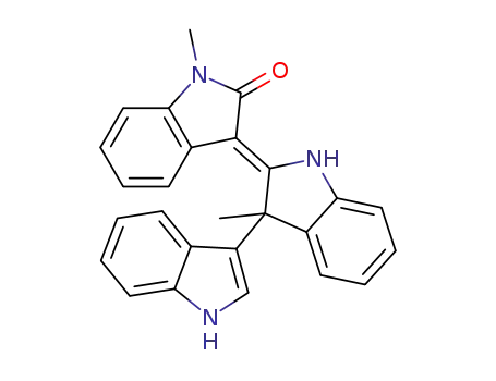 (Z)-1,3′-dimethyl-1′,3′-dihydro-1″H-[3,2′:3′,3″-terindol]-2(1H)-one