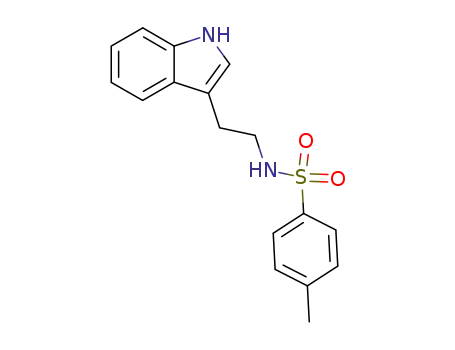 Molecular Structure of 86658-78-8 ((2-INDOL-3-YLETHYL)((4-METHYLPHENYL)SULFONYL)AMINE)