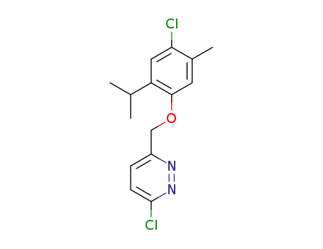 3-chloro-6-[(4-chloro-2-isopropyl-5-methylphenoxy)methyl]pyridazine