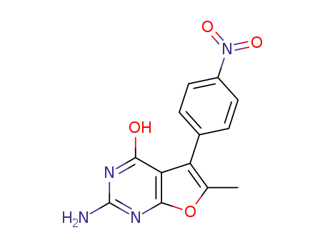 2-amino-6-methyl-5-(4-nitrophenyl)furo[2,3-d]pyrimidin-4-ol