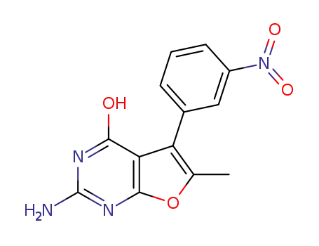 2-amino-6-methyl-5-(3-nitrophenyl)furo[2,3-d]pyrimidin-4-ol