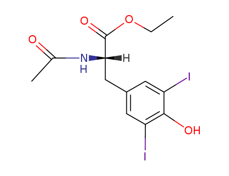 N-acetyl-3,5-diiodo-L-tyrosine ethyl ester