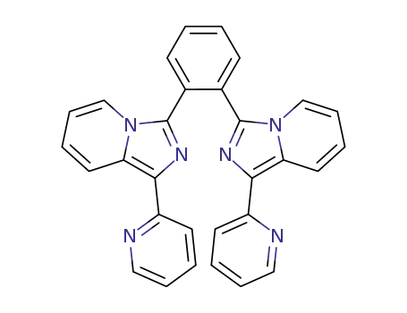 1-(pyridin-2-yl)-3-(2-(1-(pyridin-2-yl)imidazo[1,5-a]pyridin-3-yl)phenyl)imidazo[1,5-a]pyridine