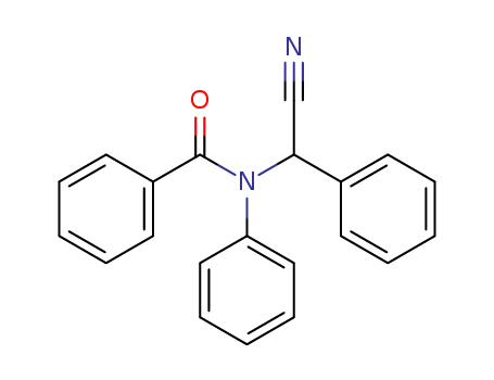 Benzamide, N-(cyanophenylmethyl)-N-phenyl-