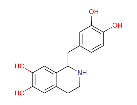 6,7-Isoquinolinediol,1-[(3,4-dihydroxyphenyl)methyl]-1,2,3,4-tetrahydro-