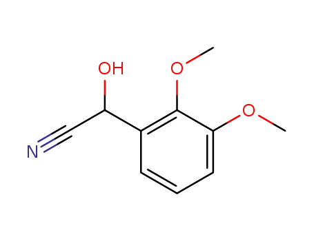 Benzeneacetonitrile, a-hydroxy-2,3-dimethoxy-