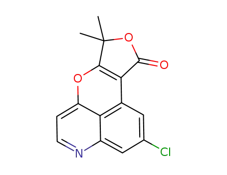 2-chloro-8,8-dimethylfuro[3',4':5,6]pyrano[2,3,4-de]quinolin-10(8H)-one
