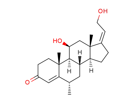 11β,21-dihydroxy-6α-methyl-pregna-4,17(20)c-dien-3-one