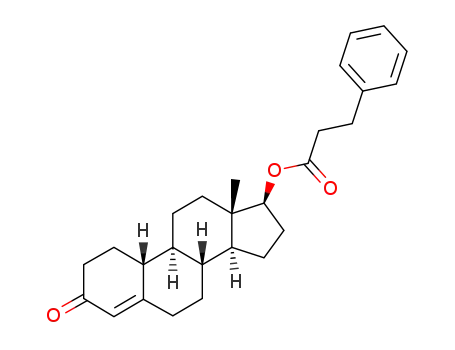 Molecular Structure of 62-90-8 (Nandrolone phenylpropionate)