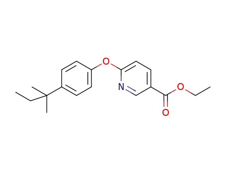 ethyl 6-(4-(tert-pentyl)phenoxy)nicotinate