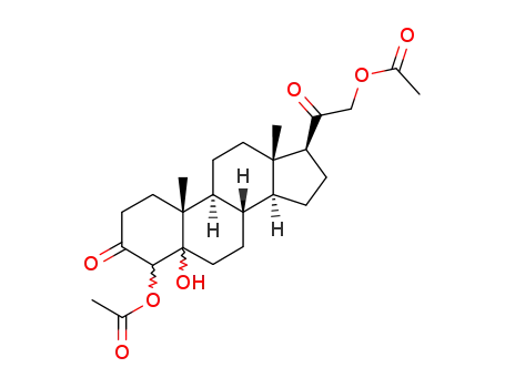 4ξ,21-diacetoxy-5-hydroxy-5ξ-pregnane-3,20-dione