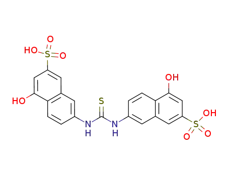 4,4'-dihydroxy-7,7'-thioureylene-bis-naphthalene-2-sulfonic acid