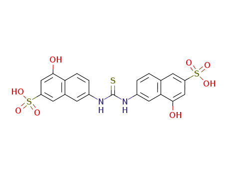 4,4'-dihydroxy-6,7'-thioureylene-bis-naphthalene-2-sulfonic acid