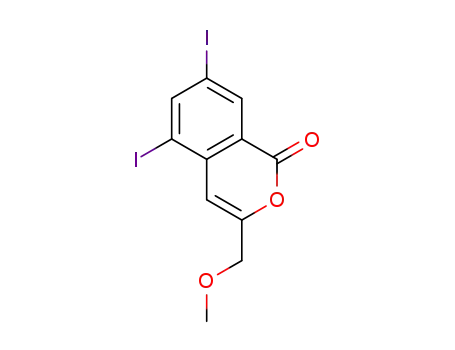 3-methoxymethyl-5,7-diiodoisocoumarin