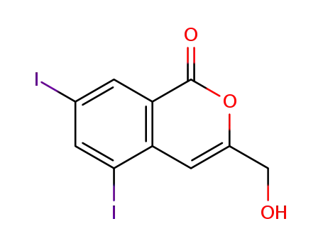 3-(hydroxymethyl)-5,7-diiodoisocoumarin