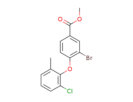 methyl 3-bromo-4-(2-chloro-6-methylphenoxy)benzoate