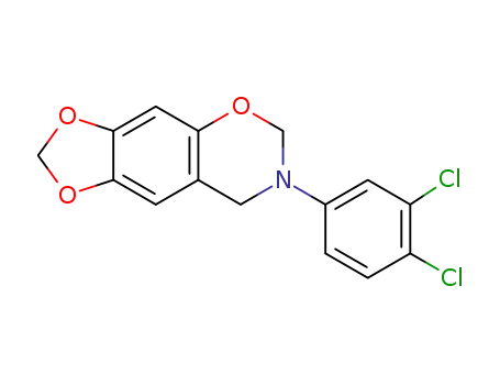 7-(3,4-dichlorophenyl)-7,8-dihydro-6H-[1,3]dioxolo[4',5':4,5]benzo[1,2-e][1,3]oxazine