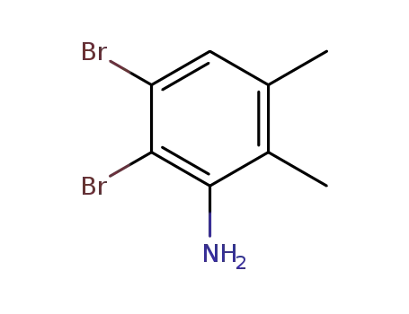 2,3-dibromo-5,6-dimethyl-aniline