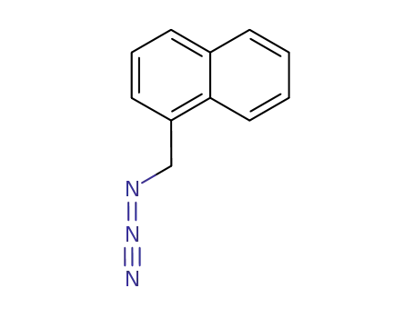 Molecular Structure of 55210-79-2 (Naphthalene, 1-(azidomethyl)-)