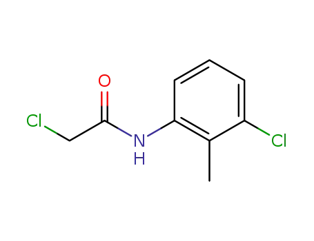 Molecular Structure of 99585-94-1 (2-CHLORO-N-(3-CHLORO-2-METHYLPHENYL)ACETAMIDE)
