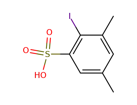 2-iodo-3,5-dimethylbenzenesulfonic acid