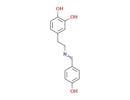 4-(2-((4-hydroxybenzylidene)amino)ethyl)benzene-1,2-diol