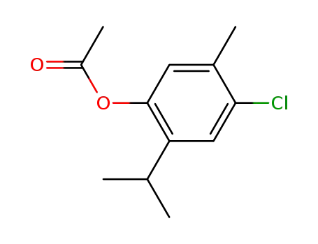 acetic acid-(4-chloro-2-isopropyl-5-methyl-phenyl ester)