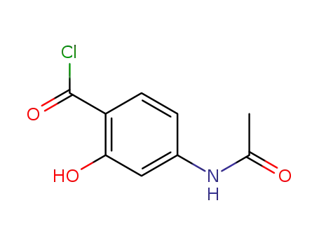 4-acetamidosalicyloyl chloride