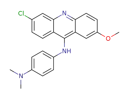 N1-(6-chloro-2-methoxyacridin-9-yl)-N4,N4-dimethylbenzene-1,4-diamine