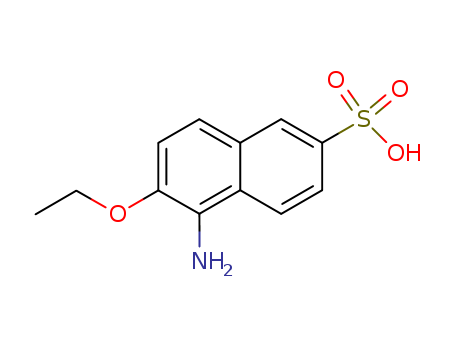 5-amino-6-ethoxynaphthalene-2-sulphonic acid