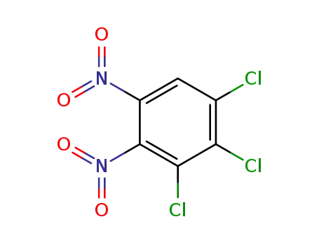 Molecular Structure of 13554-16-0 (Benzene, 1,2,3-trichloro-4,5-dinitro-)