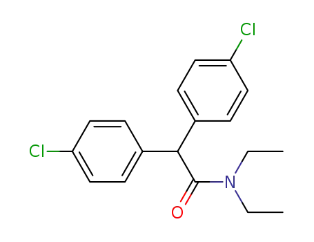 2,2-bis(4-chlorophenyl)-N,N-diethylacetamide