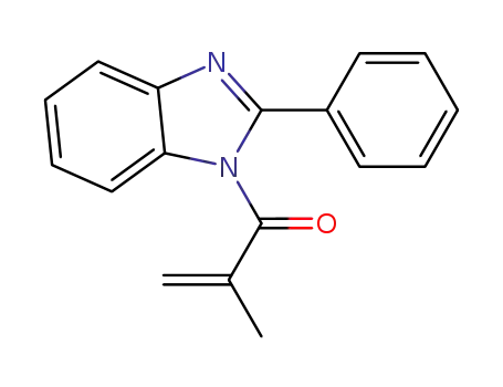 2-methyl-1-(2-phenyl-1H-benzo[d]imidazol-1-yl)prop-2-en-1-one