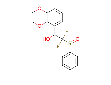 1-(2,3-dimethoxyphenyl)-2,2-difluoro-2-(p-tolylsulfinyl)ethan-1-ol