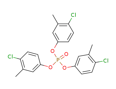 Molecular Structure of 91785-88-5 (Phenol, 4-chloro-3-methyl-, phosphate (3:1))