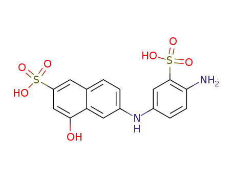6-(4-amino-3-sulfo-anilino)-4-hydroxy-naphthalene-2-sulfonic acid