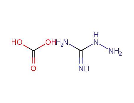 Aminoguanidine bicarbonate; Aminoguanidinium hydrogen carbonate