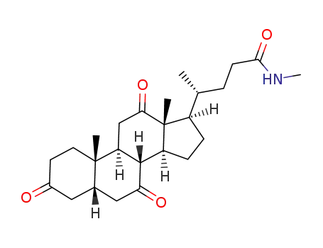 (4R)-4-((8R,9S,10S,13R,14S,17R)-10,13-dimethyl-3,7,12-trioxohexadecahydro-1H-cyclopenta[a]phenanthren-17-yl)-N-methylpentanamide