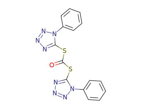 Carbonodithioic acid, S,S-bis(1-phenyl-1H-tetrazol-5-yl)ester