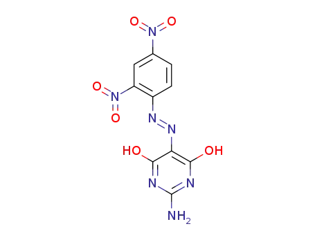 2-amino-5-((2,4-dinitrophenyl)diazenyl)pyrimidine-4,6-diol