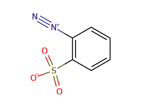 Molecular Structure of 612-31-7 (BENZENEDIAZONIUM-2-SULFONATE			)
