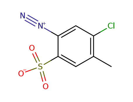 2-chloro-5-sulfo-toluene-4-diazonium-betaine