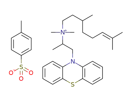 N-(1-(10H-phenothiazin-10-yl)propan-2-yl)-N,N,3,7-tetramethyloct-6-en-1-aminium 4-methylbenzenesulfonate