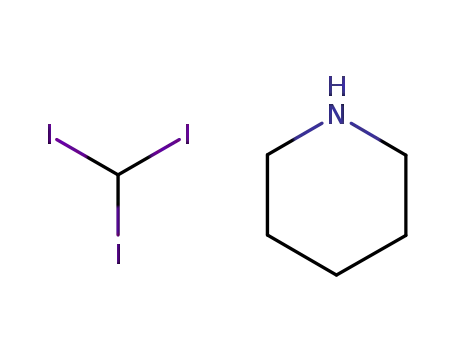 piperidine; compound with iodoform
