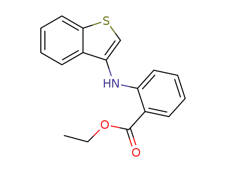 ethyl 2-(3-benzothienylamino)benzoate